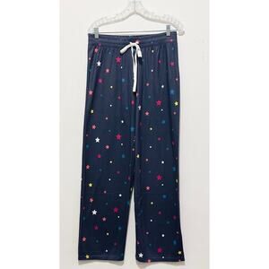 P.J. Salvage Navy Star Print Pajama Pants